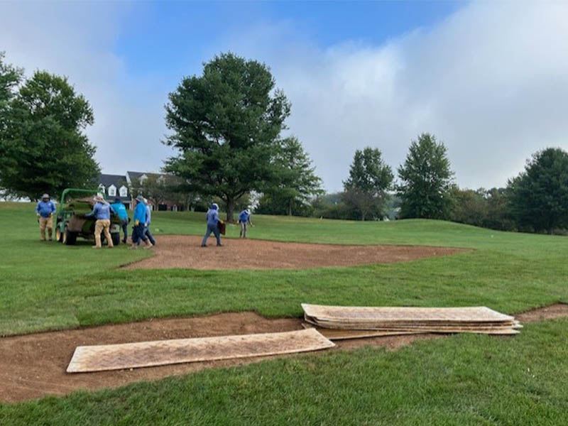 1 fairway during